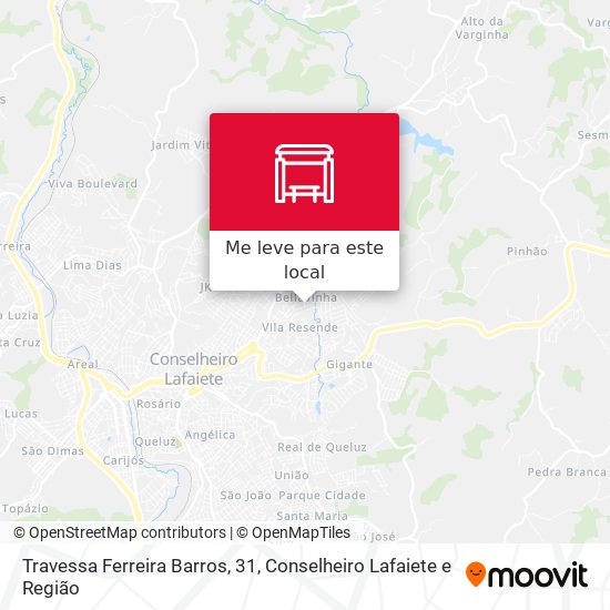 Travessa Ferreira Barros, 31 mapa