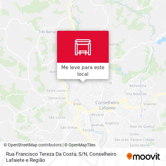 Rua Francisco Tereza Da Costa, S / N mapa