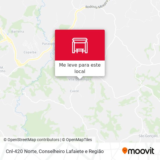 Cnl-420 Norte mapa