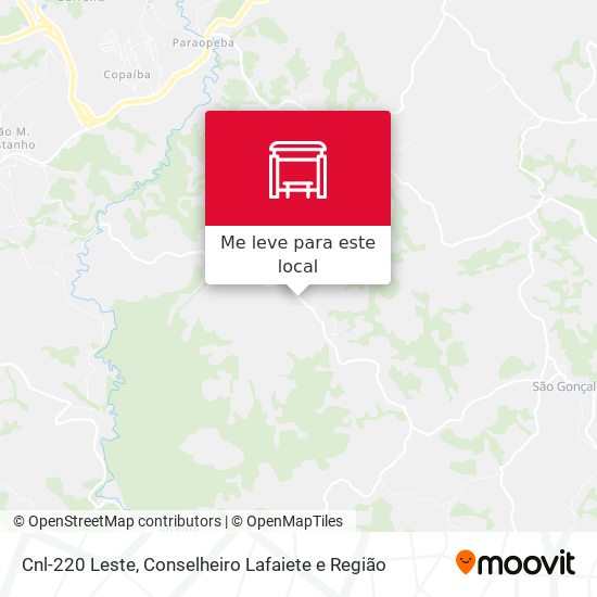 Cnl-220 Leste mapa