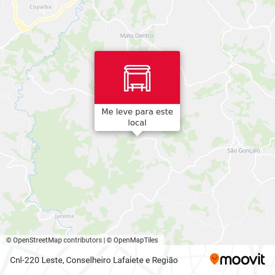 Cnl-220 Leste mapa