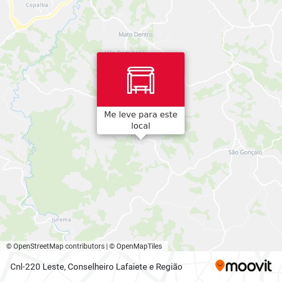 Cnl-220 Leste mapa