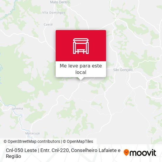 Cnl-050 Leste | Entr. Cnl-220 mapa
