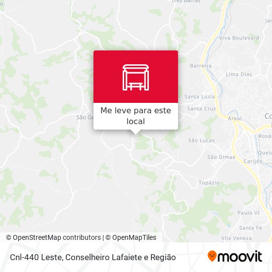 Cnl-440 Leste mapa