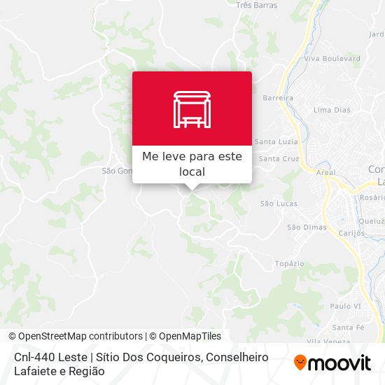 Cnl-440 Leste | Sítio Dos Coqueiros mapa