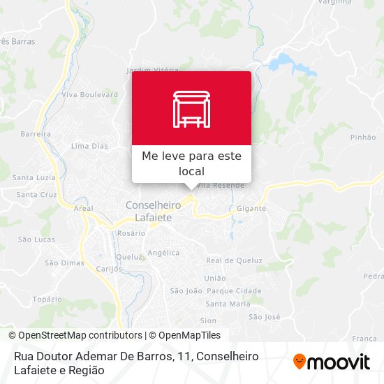 Rua Doutor Ademar De Barros, 11 mapa