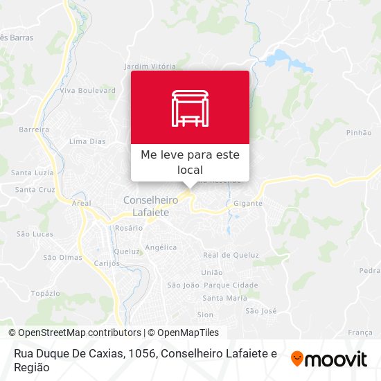 Rua Duque De Caxias, 1056 mapa