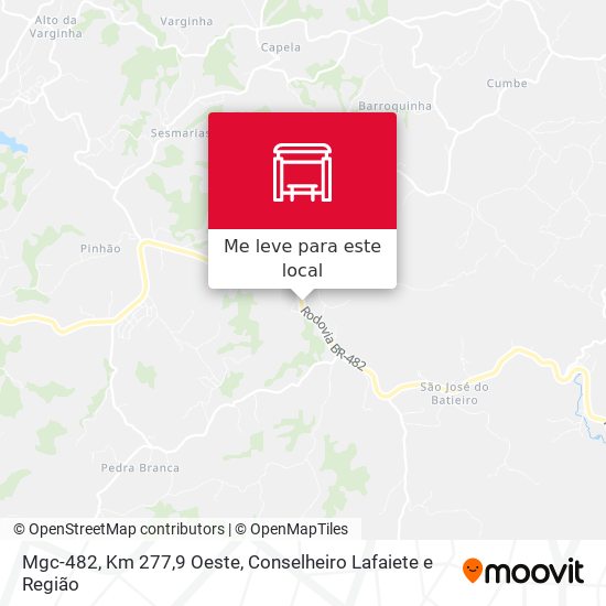 Mgc-482, Km 277,9 Oeste mapa