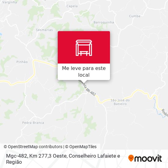 Mgc-482, Km 277,3 Oeste mapa