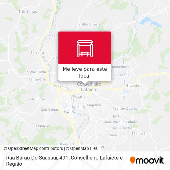 Rua Barão Do Suassuí, 491 mapa