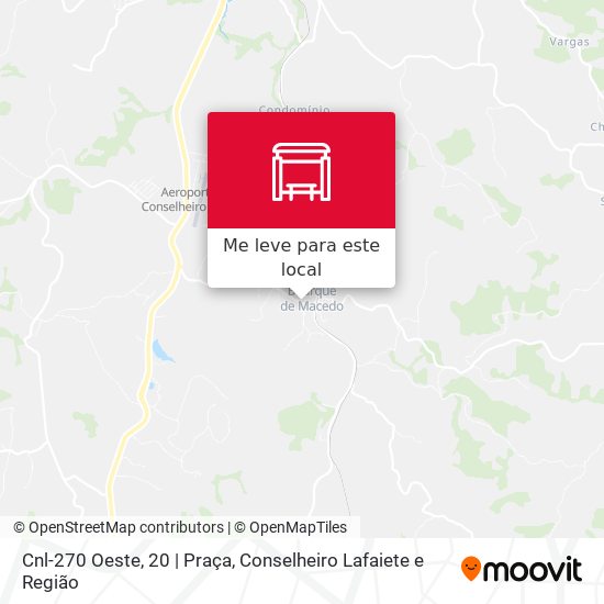 Cnl-270 Oeste, 20 | Praça mapa