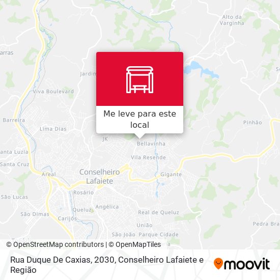 Rua Duque De Caxias, 2030 mapa