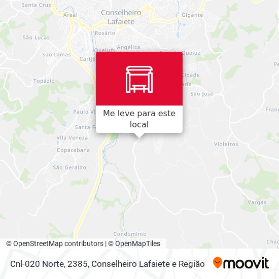 Cnl-020 Norte, 2385 mapa