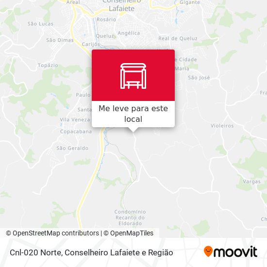 Cnl-020 Norte mapa