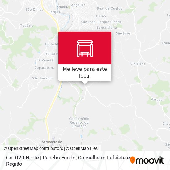 Cnl-020 Norte | Rancho Fundo mapa