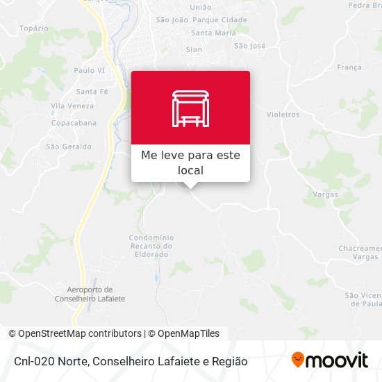 Cnl-020 Norte mapa