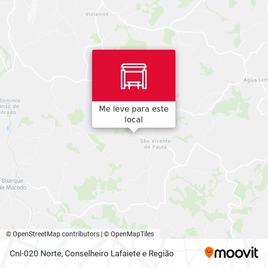 Cnl-020 Norte mapa