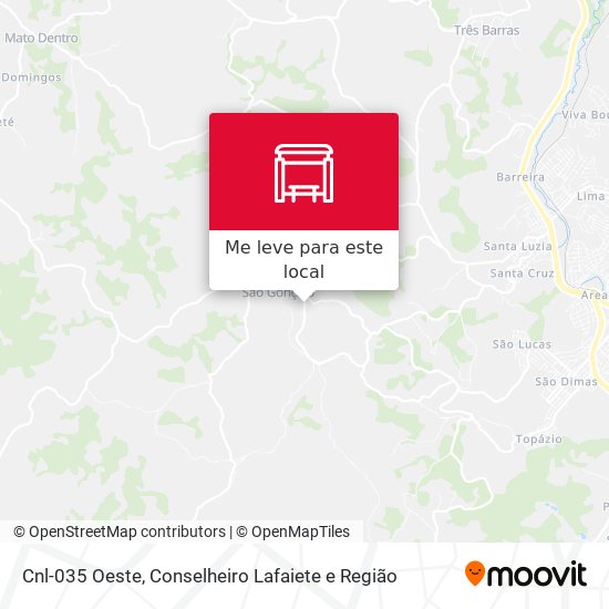 Cnl-035 Oeste mapa