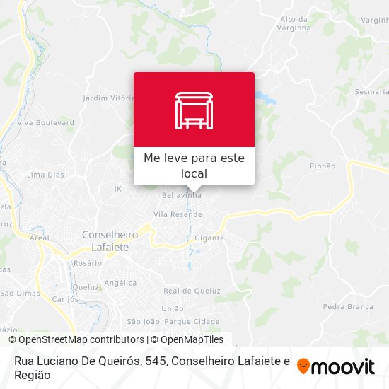 Rua Luciano De Queirós, 545 mapa