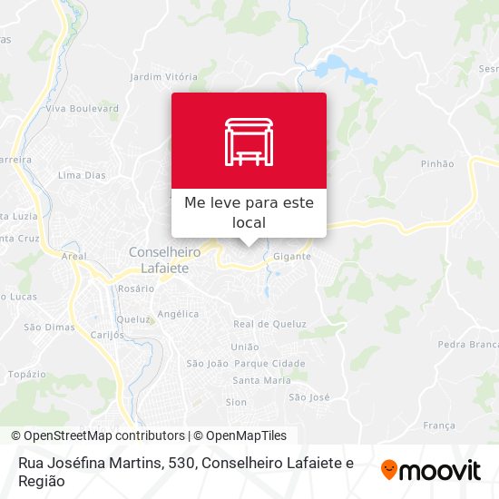Rua Joséfina Martins, 530 mapa