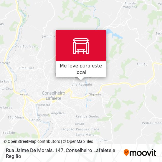 Rua Jaime De Morais, 147 mapa