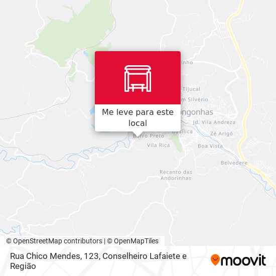 Rua Chico Mendes, 123 mapa