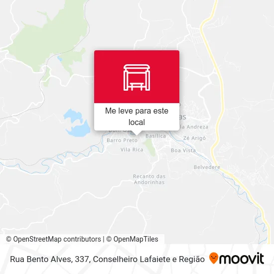 Rua Bento Alves, 337 mapa