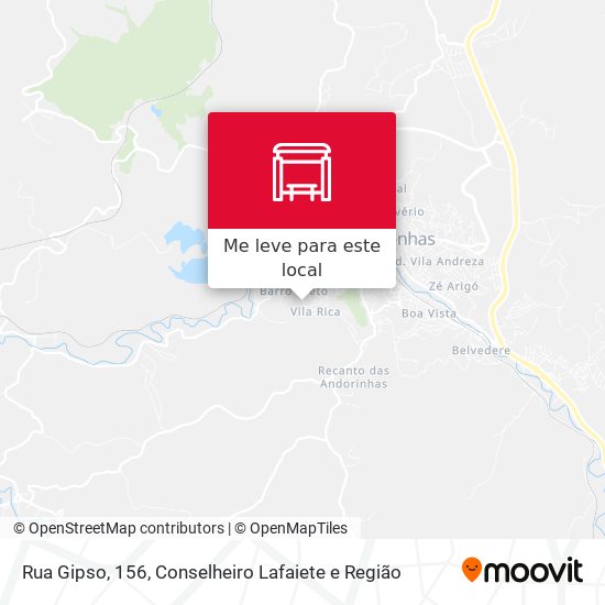 Rua Gipso, 156 mapa