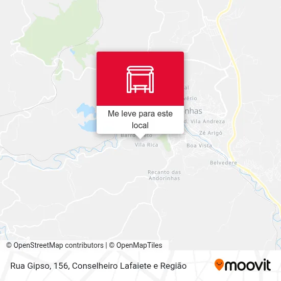 Rua Gipso, 156 mapa
