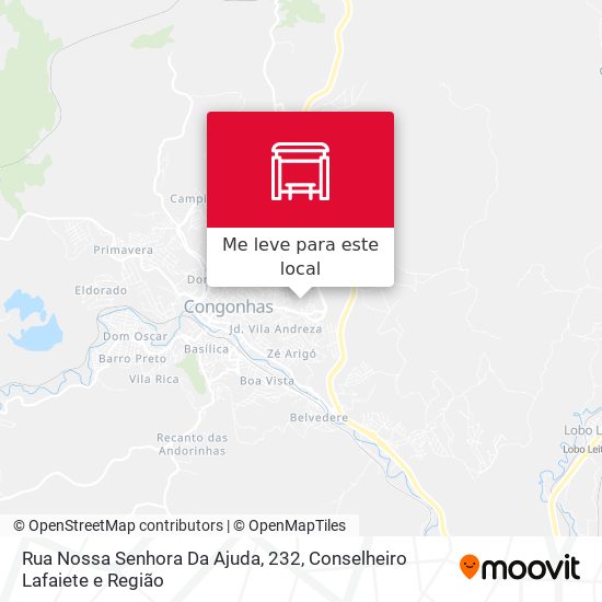 Rua Nossa Senhora Da Ajuda, 232 mapa