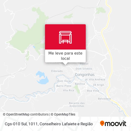 Cgs-010 Sul, 1011 mapa