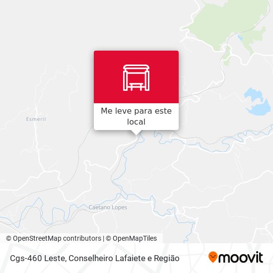 Cgs-460 Leste mapa