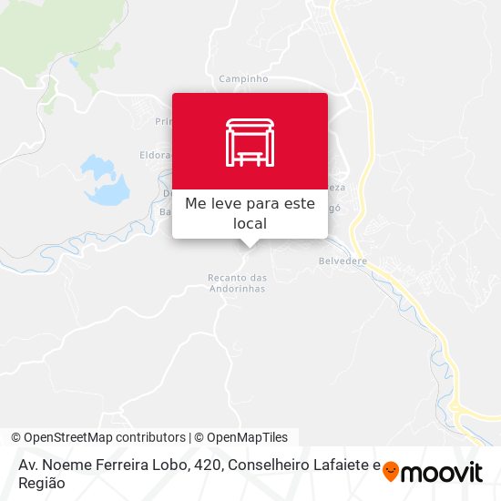 Av. Noeme Ferreira Lobo, 420 mapa