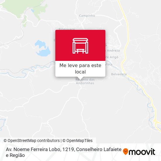 Av. Noeme Ferreira Lobo, 1219 mapa