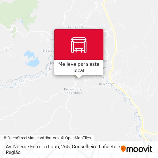 Av. Noeme Ferreira Lobo, 265 mapa