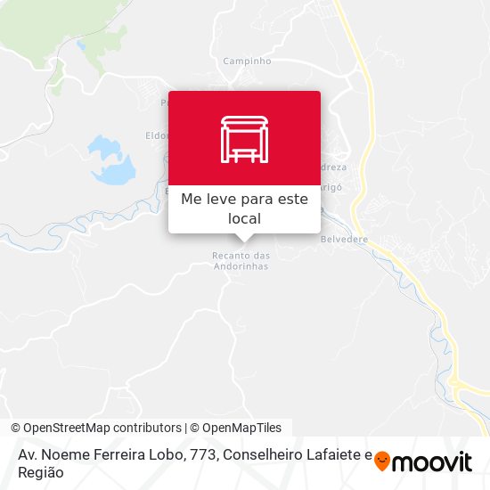Av. Noeme Ferreira Lobo, 773 mapa