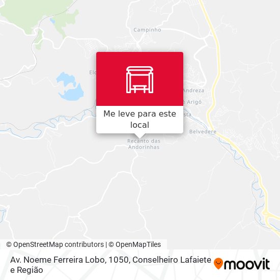 Av. Noeme Ferreira Lobo, 1050 mapa