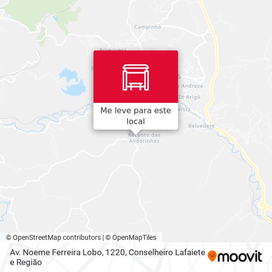 Av. Noeme Ferreira Lobo, 1220 mapa