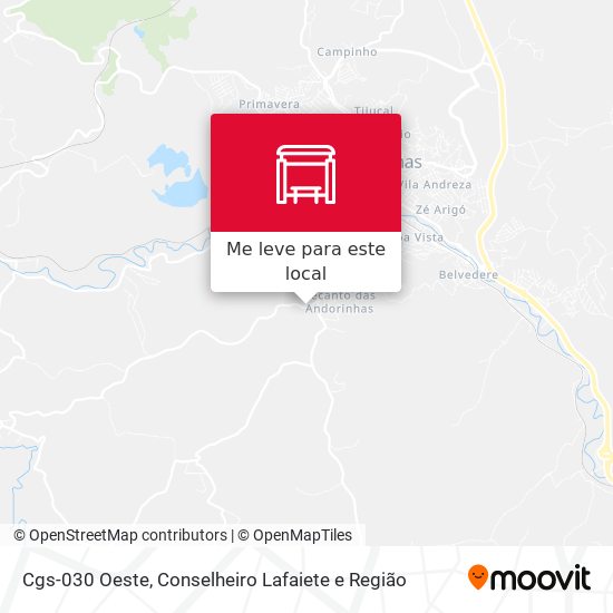 Cgs-030 Oeste mapa