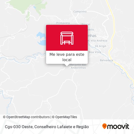Cgs-030 Oeste mapa