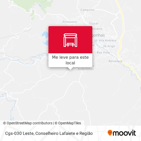 Cgs-030 Leste mapa