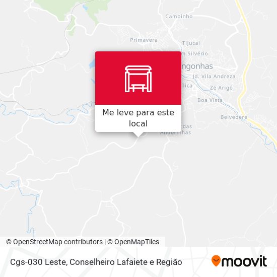 Cgs-030 Leste mapa