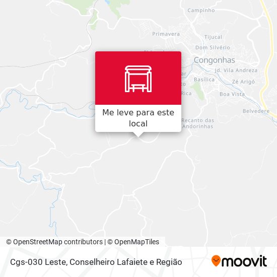 Cgs-030 Leste mapa