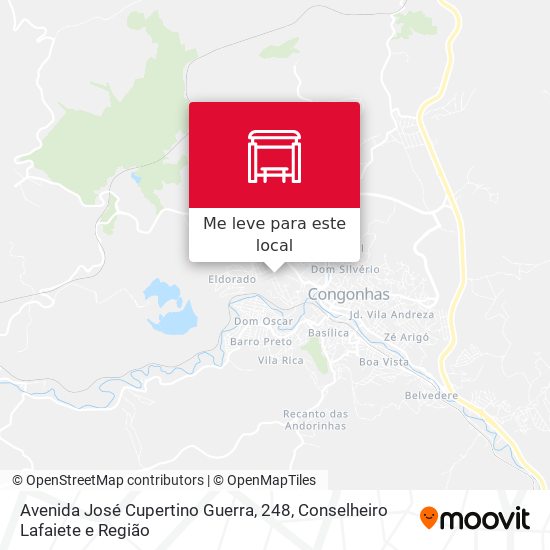 Avenida José Cupertino Guerra, 248 mapa