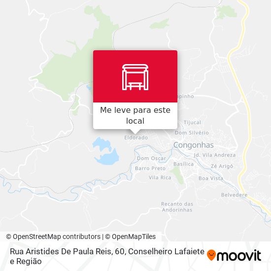 Rua Aristides De Paula Reis, 60 mapa