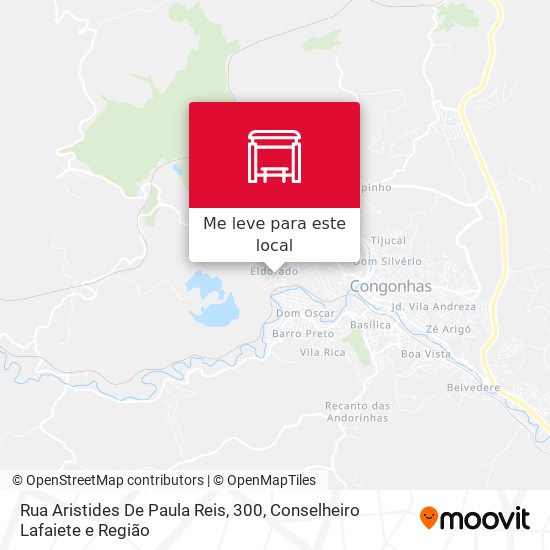 Rua Aristides De Paula Reis, 300 mapa