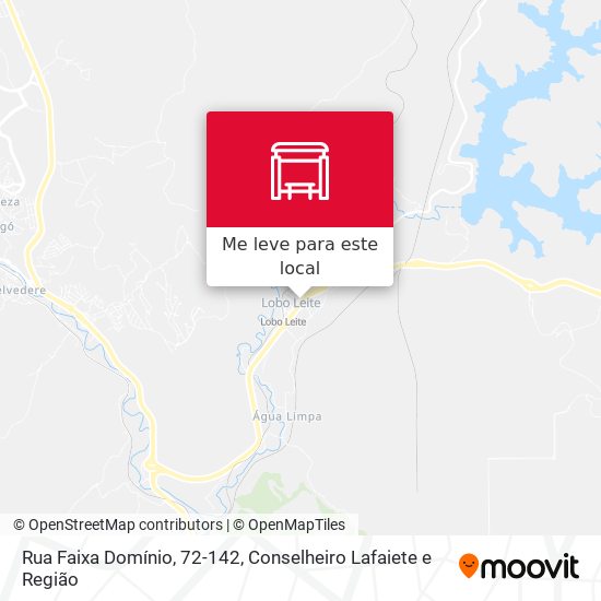 Rua Faixa Domínio, 72-142 mapa