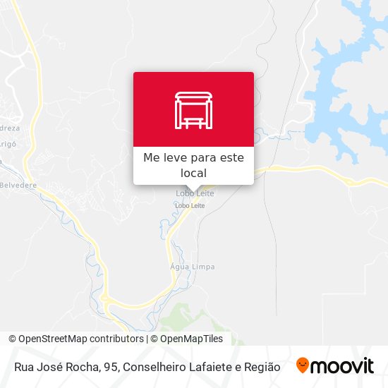 Rua José Rocha, 95 mapa