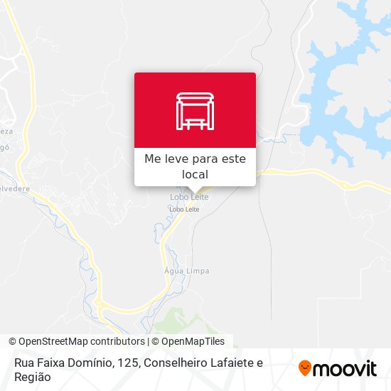 Rua Faixa Domínio, 125 mapa
