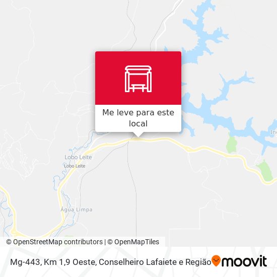 Mg-443, Km 1,9 Oeste mapa